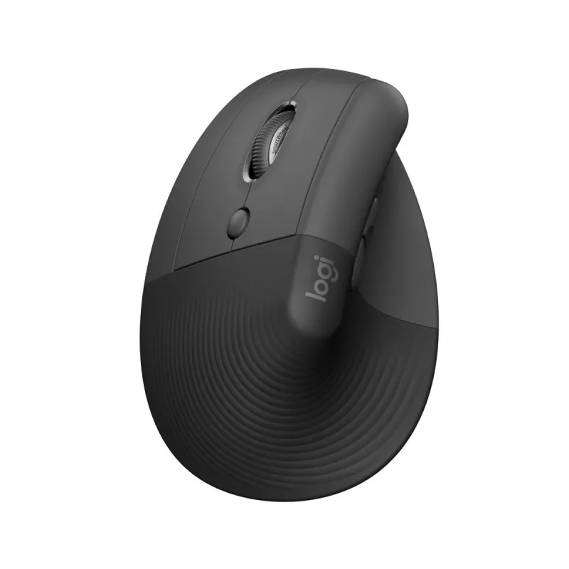 LOGITECH belaidė vertikali ergonominė pelė Lift For Business kairiarankiams Graphite/juoda