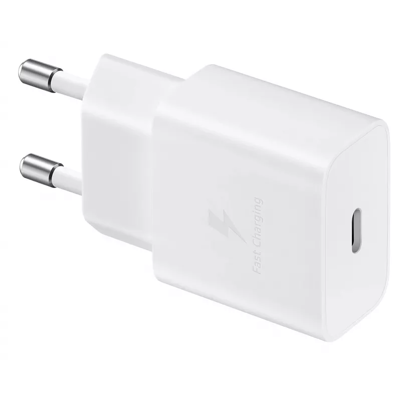 Mobiliojo įrenginio įkroviklis Samsung EP-T1510NWEGEU, 15W USB-C, 100–240V AC, vidaus, baltas