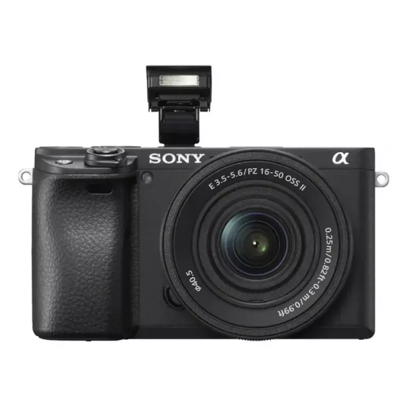 Fotoaparatas Sony α ILCE-6400AK 24,2 MP 4K Ultra HD juodas