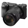 Fotoaparatas Sony α ILCE-6400AK 24,2 MP 4K Ultra HD juodas
