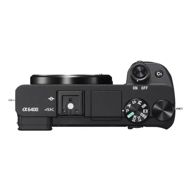 Fotoaparatas Sony α ILCE-6400AK 24,2 MP 4K Ultra HD juodas