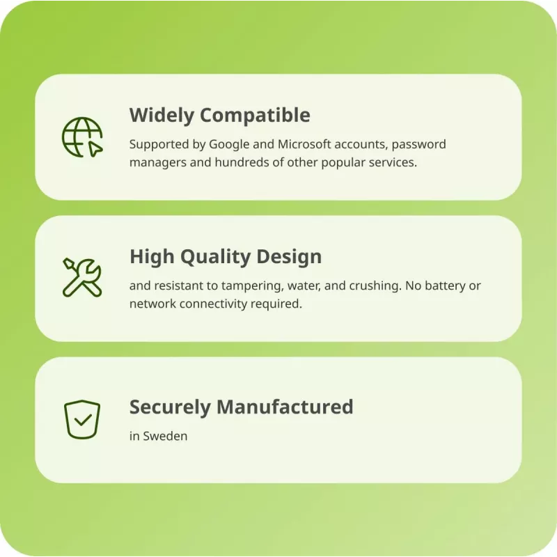 YUBICO YubiKey 5C – USB-C raktinis saugos raktas