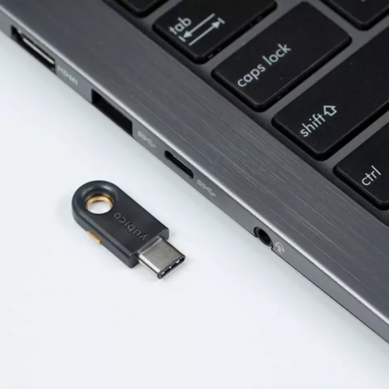 YUBICO YubiKey 5C – USB-C raktinis saugos raktas