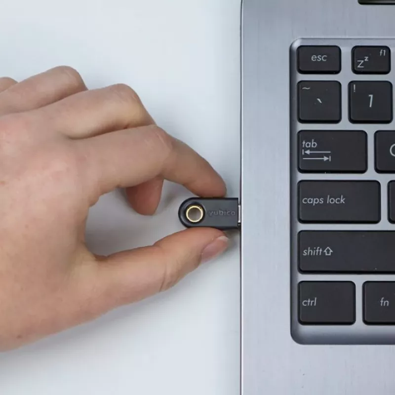 YUBICO YubiKey 5C – USB-C raktinis saugos raktas