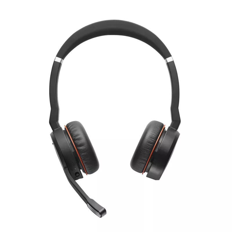 Jabra Evolve 75 SE - UC Stereo su įkrovimo stotele, laidinis ir belaidis, skambučiai/muzika, 20 - 20000 Hz, 177 g, ausinės, juodos
