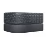 LOGITECH Ergo K860 - Belaidė išskirstyta klaviatūra Graphite Qwertz Deutsch