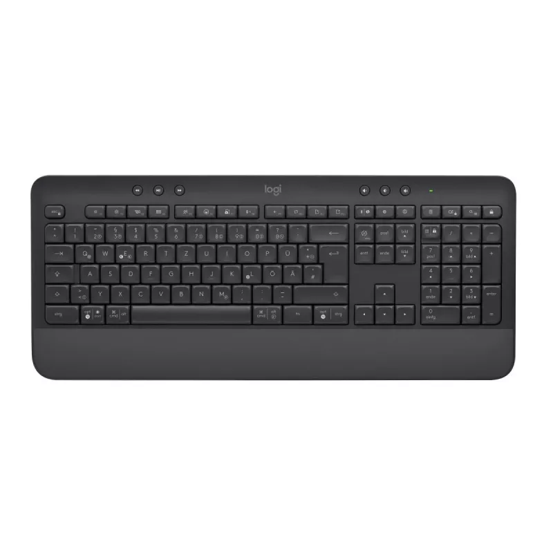 LOGITECH Signature K650 belaidė klaviatūra - Graphite - Deutsch Qwertz