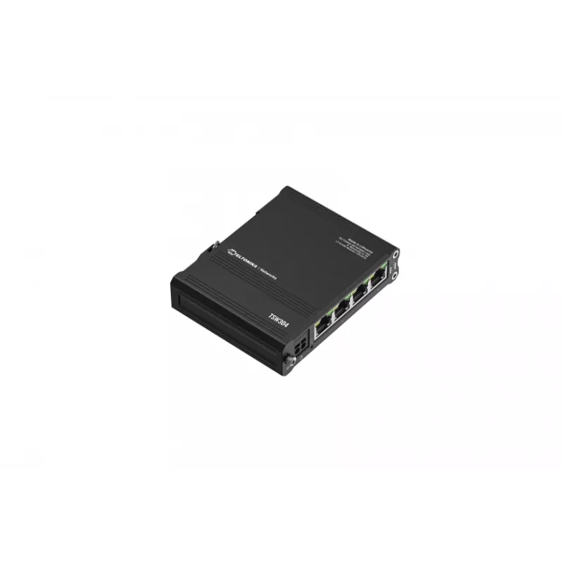TELTONIKA TSW304 Pramoninis nevaldomas 4 prievadų Gigabit Ethernet komutatorius