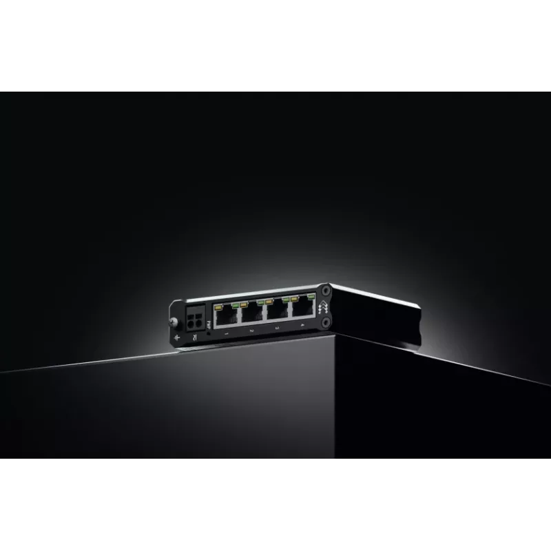 TELTONIKA TSW304 Pramoninis nevaldomas 4 prievadų Gigabit Ethernet komutatorius