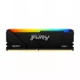 Kingston FURY Beast 8GB DDR4 3200MHz CL16 RGB atminties modulis