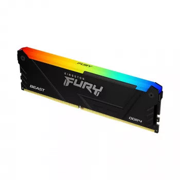 Kingston FURY Beast 8GB DDR4 3200MHz CL16 RGB atminties modulis
