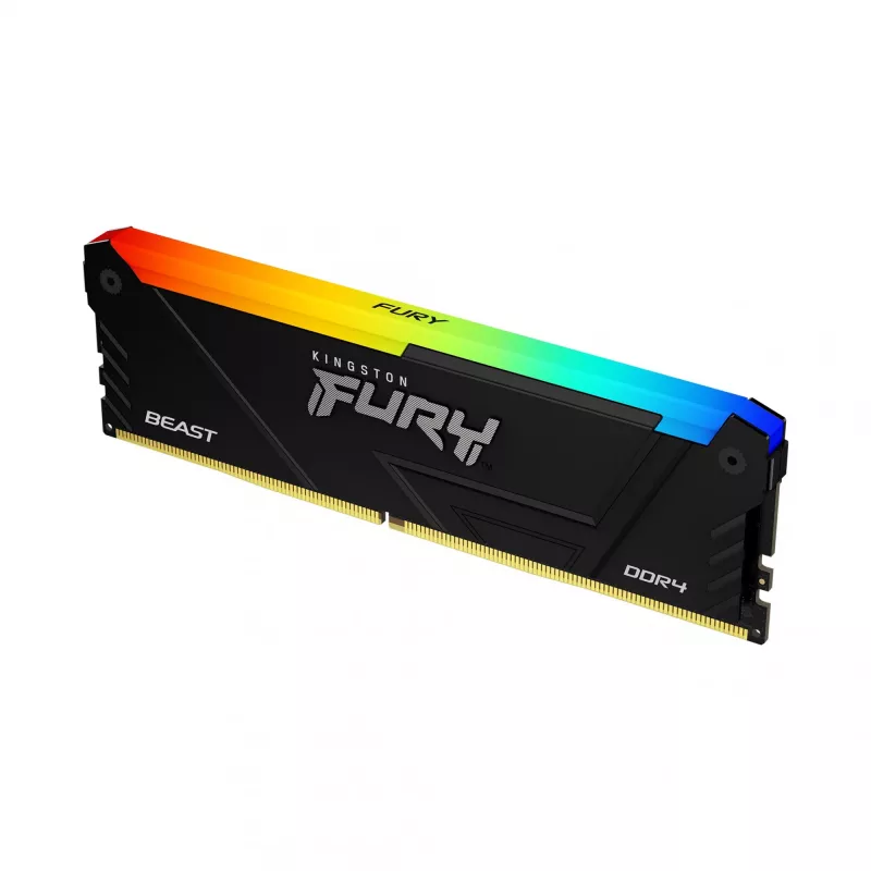 Kingston FURY Beast 8GB DDR4 3200MHz CL16 RGB atminties modulis