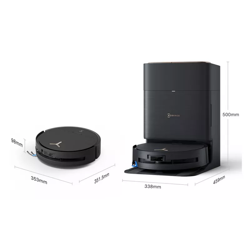 Ecovacs Deebot X9 Pro Omni Juoda