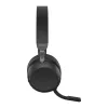 Ausinės Jabra Evolve2 75 USB-A UC su stovu juodos