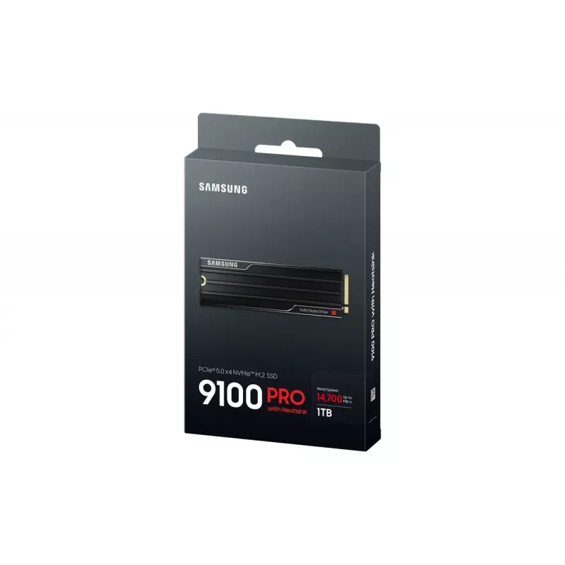 Samsung 9100 PRO Heatsink PCIe 5.0 NVMe M.2 SSD – 1 TB