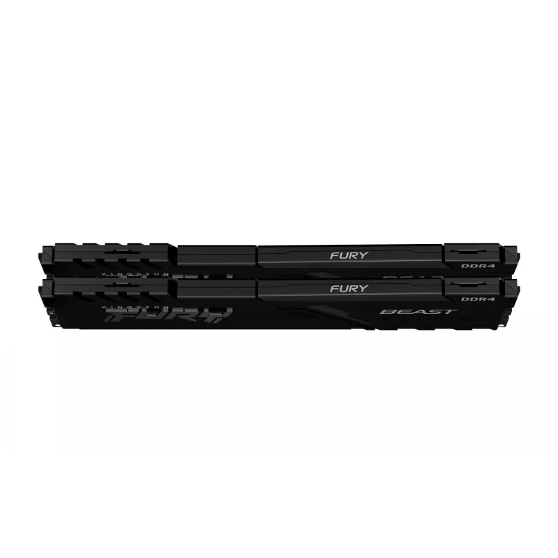Kingston Technology FURY Beast 32GB 3200MT/s DDR4 CL16 DIMM (2 modulių rinkinys) Juoda