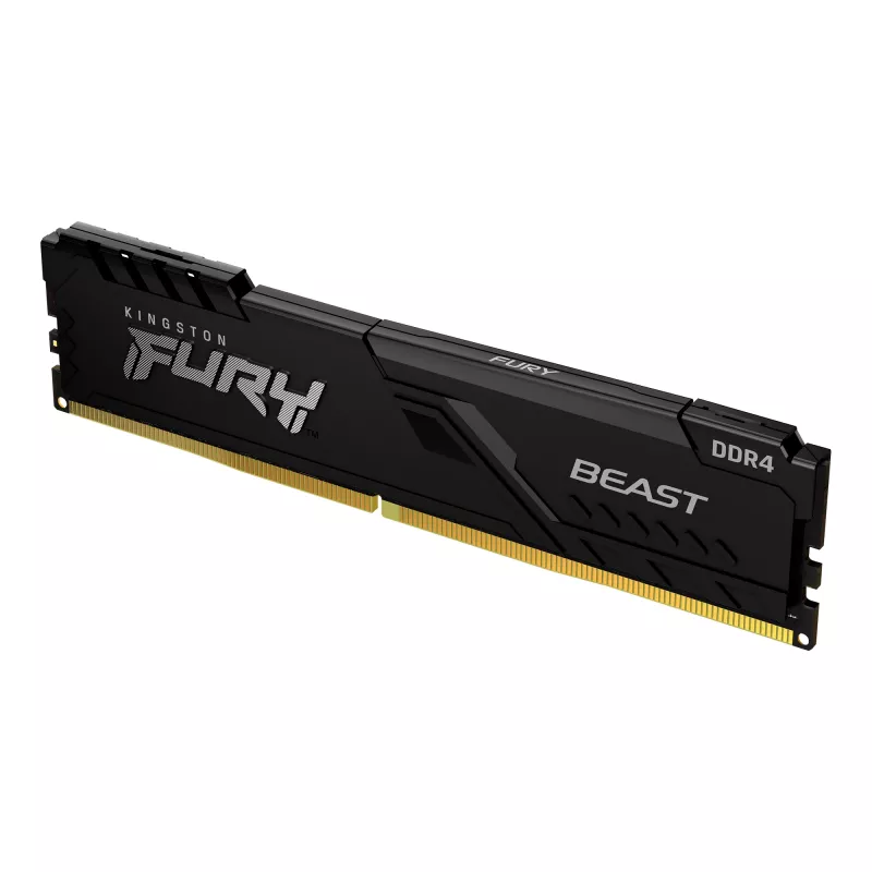 Kingston Technology FURY Beast 32GB 3200MT/s DDR4 CL16 DIMM (2 modulių rinkinys) Juoda