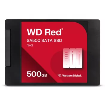 WESTERN DIGITAL SSD - WD Red SA500 - 500GB - SATA 6Gb/s - 2.5in
