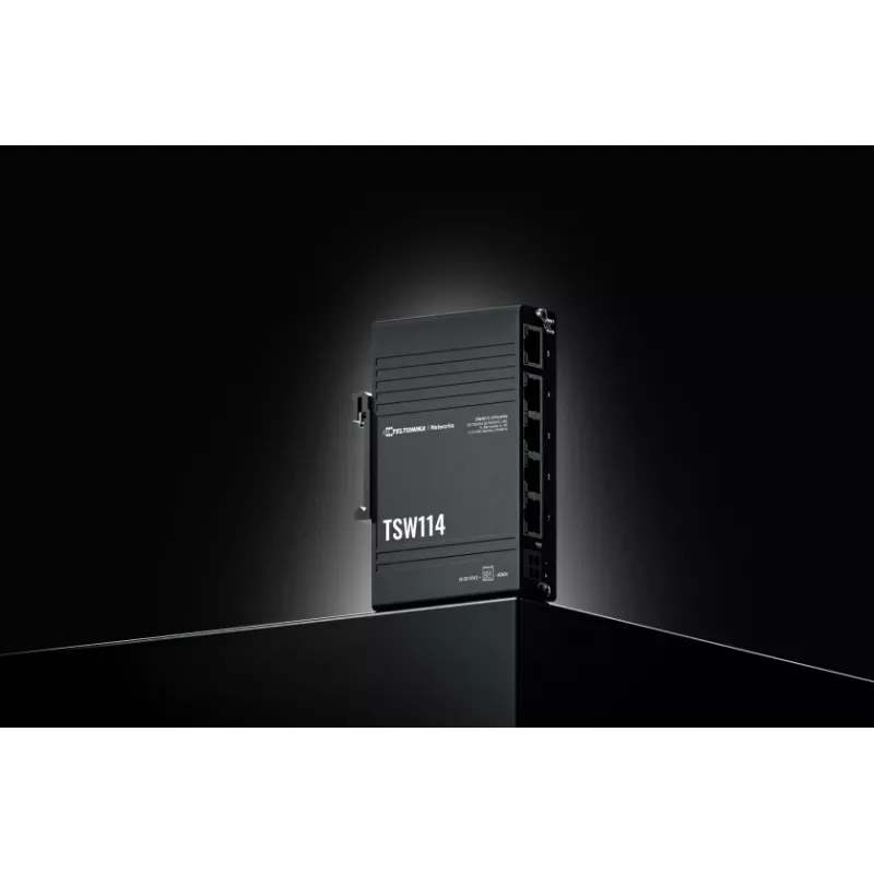 TELTONIKA TSW114 Nevaldomas 5 prievadų Gigabit Ethernet jungiklis