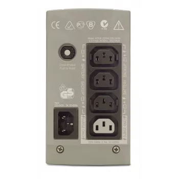 APC Back-UPS CS 325 be programinės įrangos nepertraukiamo maitinimo šaltinis (UPS) 0,325 kVA 210 W