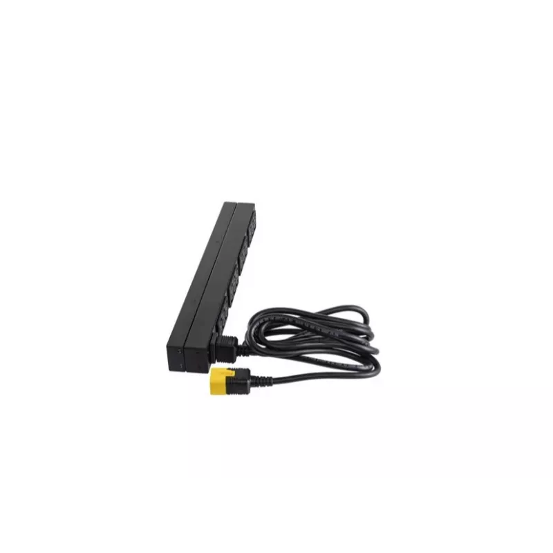 APC NetShelter Basic Rack PDU, 1U, 1 fazė, 3,7 kW 230V 16A arba 3,3 kW 208V 16A, 12x C13 lizdai, C20 laidas