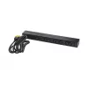 APC NetShelter Basic Rack PDU, 1U, 1 fazė, 3,7 kW 230V 16A arba 3,3 kW 208V 16A, 12x C13 lizdai, C20 laidas
