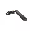 APC NetShelter Basic Rack PDU, 1U, 1 fazė, 3,7 kW 230V 16A arba 3,3 kW 208V 16A, 12x C13 lizdai, C20 laidas