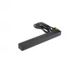 APC NetShelter Basic Rack PDU, 1U, 1 fazė, 3,7 kW 230V 16A arba 3,3 kW 208V 16A, 12x C13 lizdai, C20 laidas