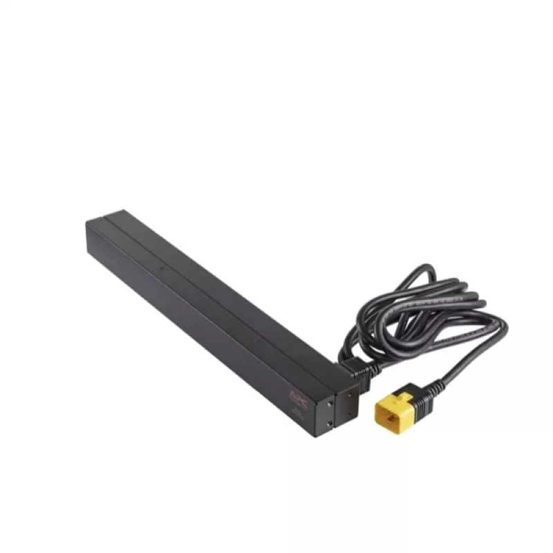 APC NetShelter Basic Rack PDU, 1U, 1 fazė, 3,7 kW 230V 16A arba 3,3 kW 208V 16A, 12x C13 lizdai, C20 laidas