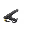 APC NetShelter Basic Rack PDU, 1U, 1 fazė, 3,7 kW 230V 16A arba 3,3 kW 208V 16A, 12x C13 lizdai, C20 laidas