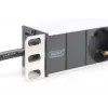 DIGITUS 1U aliumininis PDS, stelažinis, vardinė galia: 16A, 4000W, 250VAC 50/60Hz, 8x saugūs lizdai