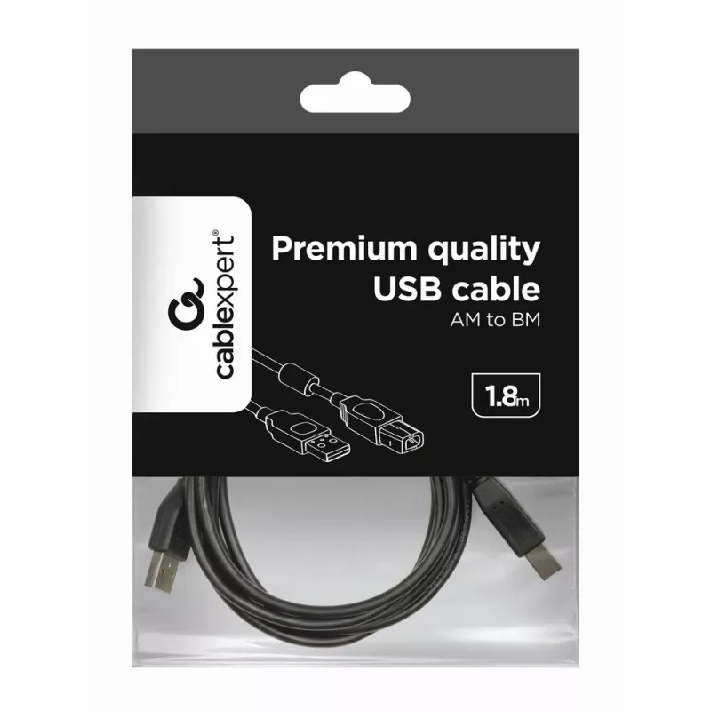 GEMBIRD Premium kokybės USB A kištukas į B kištuką laidas - 2m