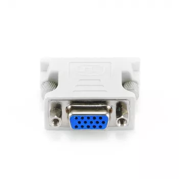 GEMBIRD Adapteris DVI-A (vyriškas) į VGA 15 kontaktų HD (3 eilės) (moteriškas)