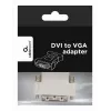 GEMBIRD Adapteris DVI-A (vyriškas) į VGA 15 kontaktų HD (3 eilės) (moteriškas)