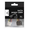 Gembird CC-SATA-PS SATA maitinimo laidas 15 cm (vidinis, plokščias)