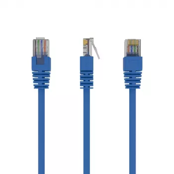 Laidas GEMBIRD Patch Cable - Cat 5e - UTP - 1 m - Mėlynas