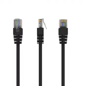 Gembird PP12-3M/BK – Patch kabelis Cat5e UTP 3m juodas