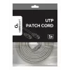 Gembird PP12-15M jungiamasis laidas – Cat 5e – UTP – 15 m – pilka