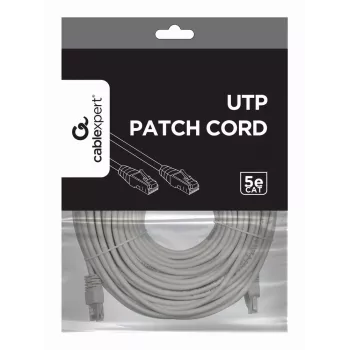 Gembird PP12-30M – Laidas Cat5e UTP 30m pilkas