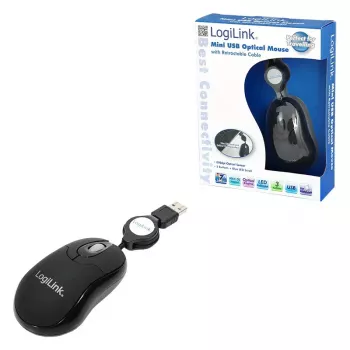 Pelė LogiLink ID0016 USB Type-A optinė ambidekstrinė
