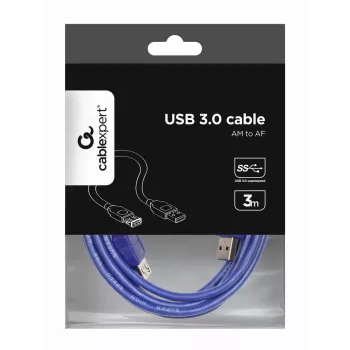 GEMBIRD USB 3.0 ilginimo laidas 3m
