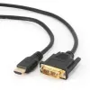 GEMBIRD HDMI į DVI vyriškas-vyriškas laidas su paauksuotomis jungtimis 2,0 m (didmeninė pakuotė)