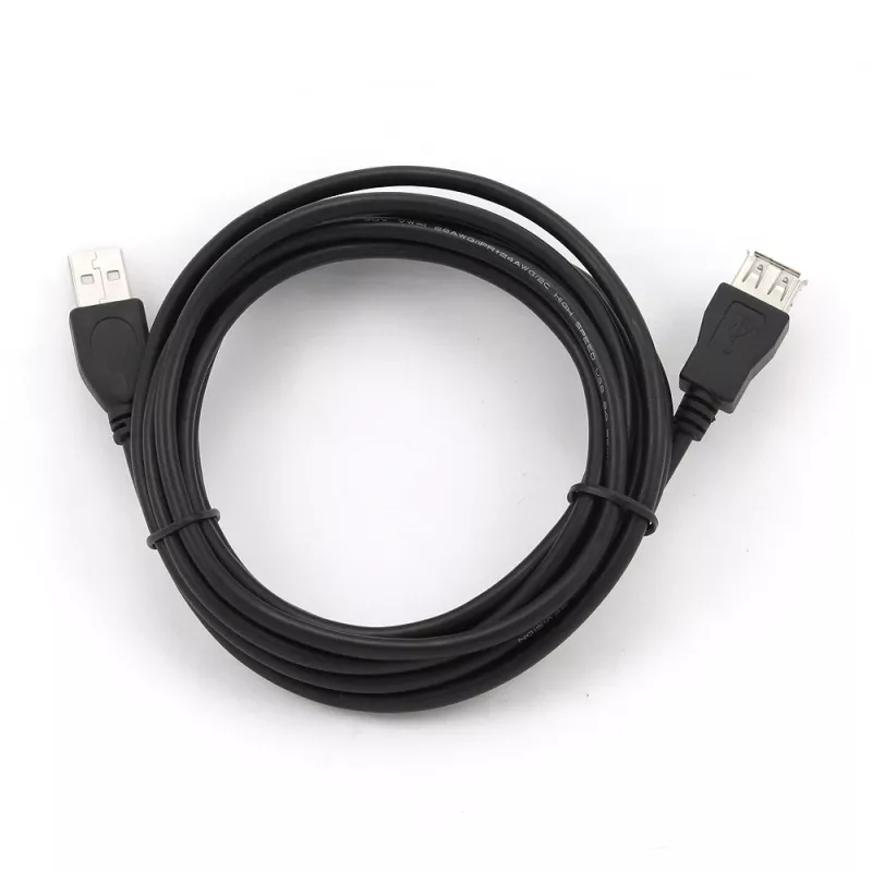 Gembird CCP-USB2-AMAF-10 USB 2.0 A tipo ilginamasis kabelis (AM/AF), 3 m, juodas