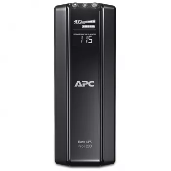 APC Power Saving Back-UPS RS 1200 230V CEE 7/5, linijinis-interaktyvus, 1,2 kVA, 720 W, 50/60 Hz, 445 J, 45 dB