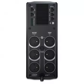 APC Power Saving Back-UPS RS 1200 230V CEE 7/5, linijinis-interaktyvus, 1,2 kVA, 720 W, 50/60 Hz, 445 J, 45 dB