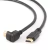 GEMBIRD High Speed HDMI laidas su Ethernet, 90 laipsnių kampu į viršų, 3m