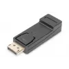 DIGITUS ASSMANN adapteris DisplayPort į HDMI A tipas, vyriška/moteriška, su užraktu, CE, juodas