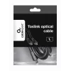 Gembird CC-OPT-1M 1 m Toslink optinis audio kabelis juodas