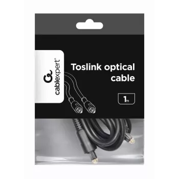 Gembird CC-OPT-1M 1 m Toslink optinis audio kabelis juodas
