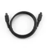 Gembird CC-OPT-1M 1 m Toslink optinis audio kabelis juodas